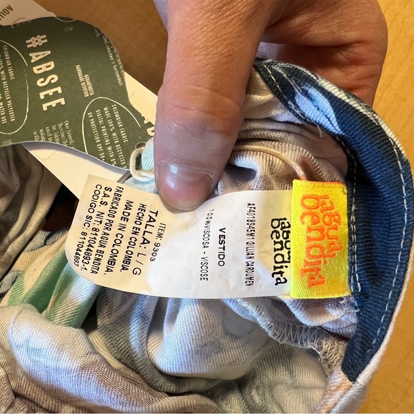 NEW Agua Bendita Gillian Cardumen Mini Dress - Picture 8 of 8